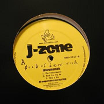 J-Zone - $ick Of Bein' Rich (Instrumentals) - Vinyl Record 12" image 1