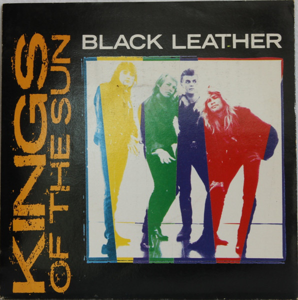 Kings Of The Sun - Black Leather - Used Vinyl Record 7" image 1