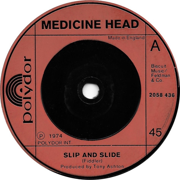 Medicine Head - Slip And Slide - Used Vinyl Record 7" image 1