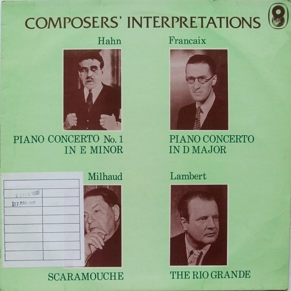 Composers' Interpretations