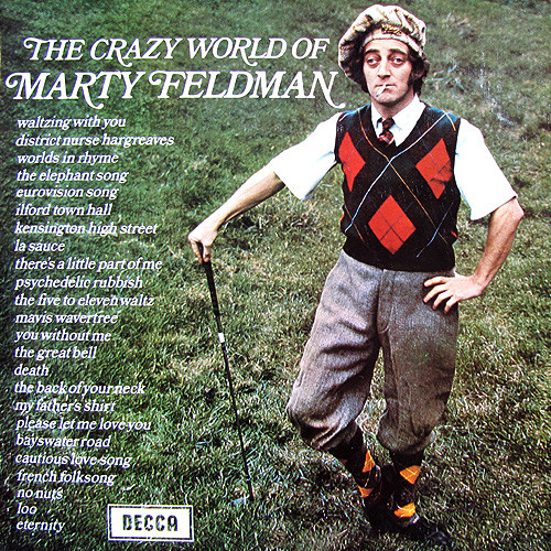 Marty Feldman - Crazy World Of - Used Vinyl Record image 1