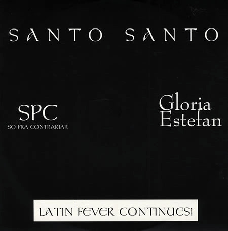 So Pra Contrariar - Santo Santo - Used Vinyl Record 12" image 1