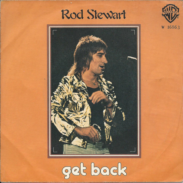 Rod Stewart - Get Back / The First Cut Is The Deepest - Used Vinyl Recor image 1