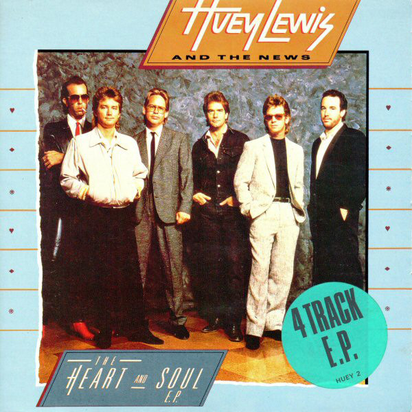 Huey Lewis & The New - Heart And Soul E.P. - Used Vinyl Record 7" image 1