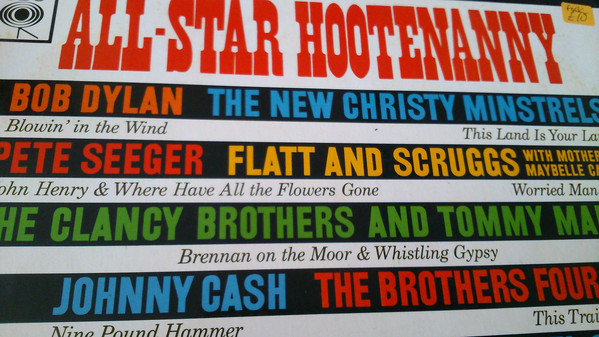 Various - All-Star Hootenanny - Used Vinyl Record image 1