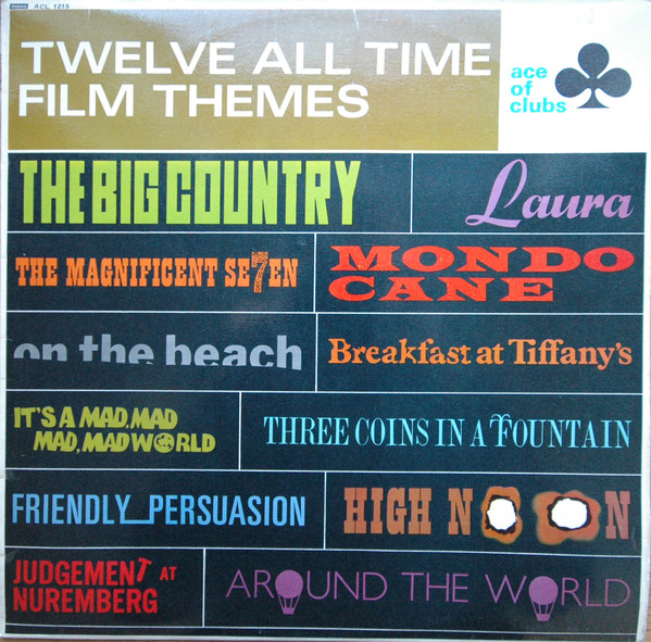 Various - Twelve All Time Film Themes - Used Vinyl Record image 1