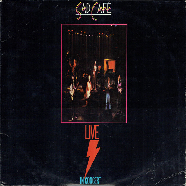Sad Cafe - Live In Concert - Used Vinyl Record image 1