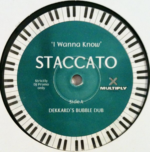 Staccato - I Wanna Know - Used Vinyl Record 12" image 1