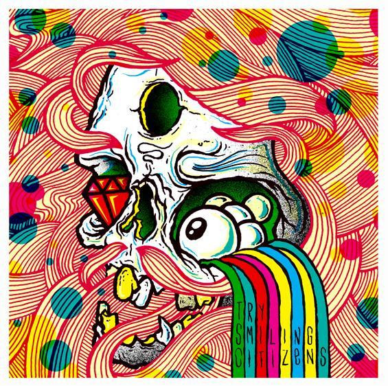 Citizens - Try Smiling - Used Vinyl Record 7" image 1