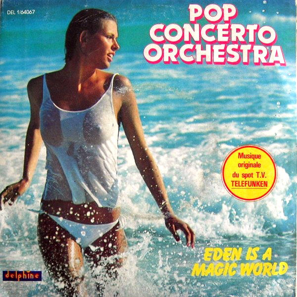 Pop Concerto Orchest - Eden Is A Magic World - Used Vinyl Record 7" image 1