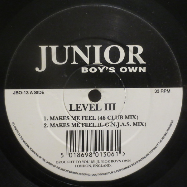 Level III - Makes Me Feel / Do It 2 - Used Vinyl Record 12" image 1