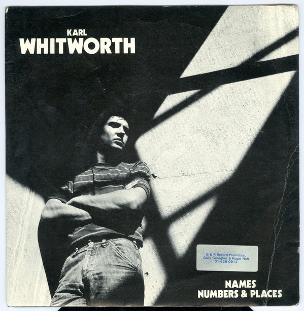 Karl Whitworth - Names, Numbers & Places - Used Vinyl Record 7" image 1