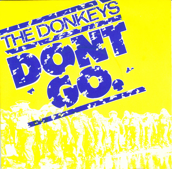 Donkeys - Don't Go - Used Vinyl Record 7" image 1