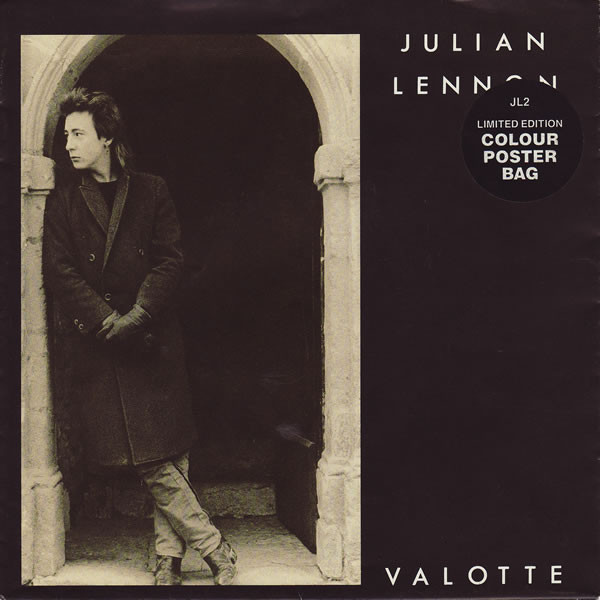 Julian Lennon - Valotte - Used Vinyl Record 7" image 1