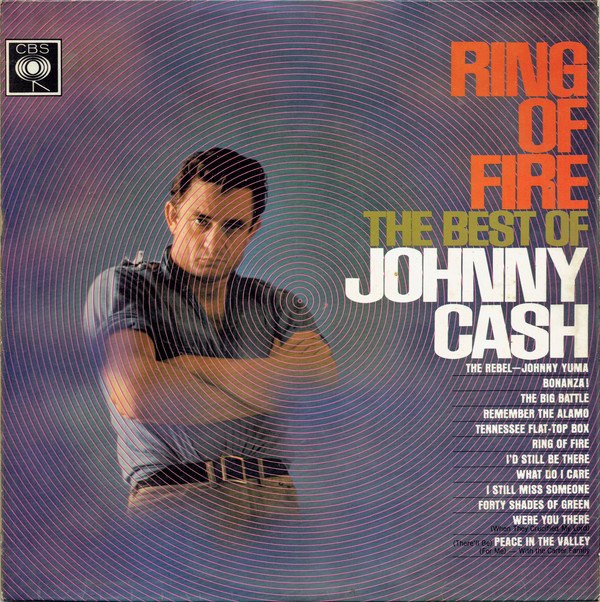 Johnny Cash - Ring Of Fire (The Best Of ) - Used Vinyl Record image 1