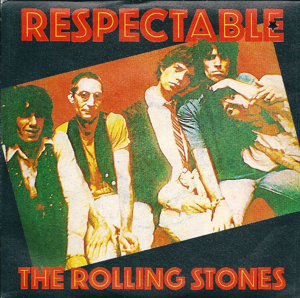 Rolling Stones - Respectable - Used Vinyl Record 7" image 1