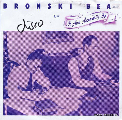 Bronski Beat - It Ain't Necessarily So - Used Vinyl Record 7" image 1