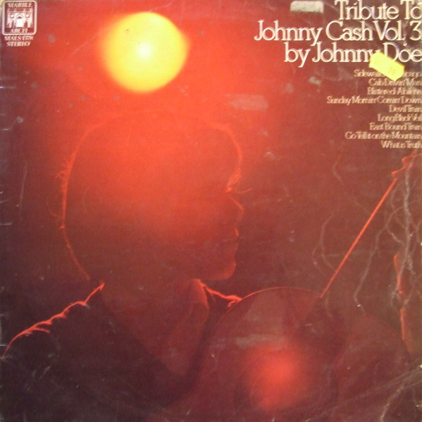Johnny Doe - Tribute To Johnny Cash Vol. 3 - Used Vinyl Record image 1