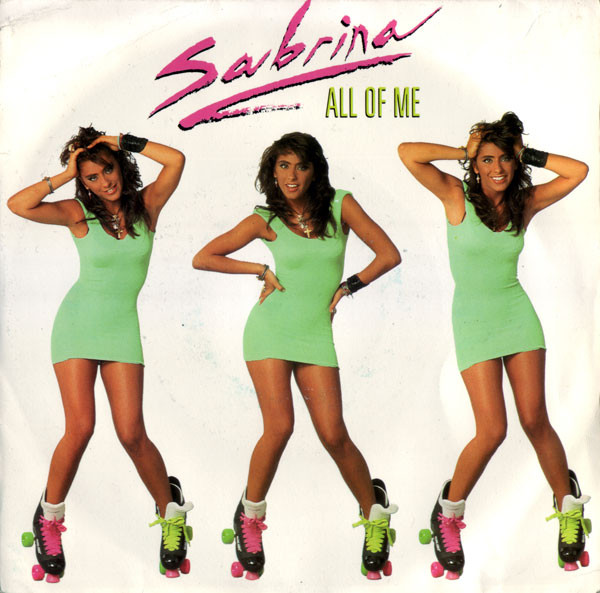 Sabrina - All Of Me - Used Vinyl Record 7" image 1