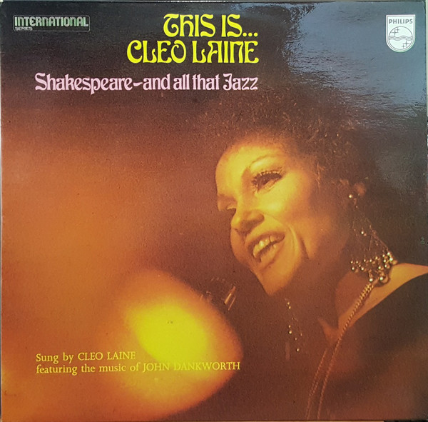 Cleo Laine - This Is...  - Shakespeare, And All That Jazz - Used Vinyl image 1