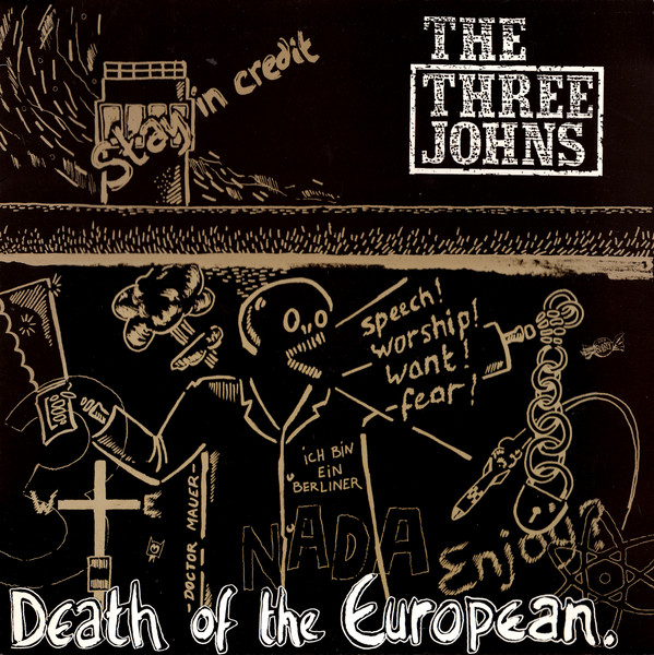 Three Johns - Death Of The European. - Used Vinyl Record 12" image 1