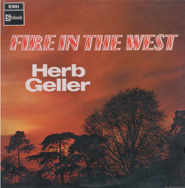 Herb Geller - Fire In The West - Used Vinyl Record image 1
