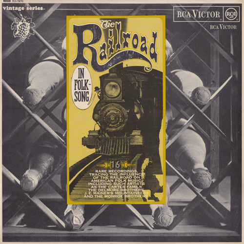 Various - Railroad In Folksong - Used Vinyl Record image 1