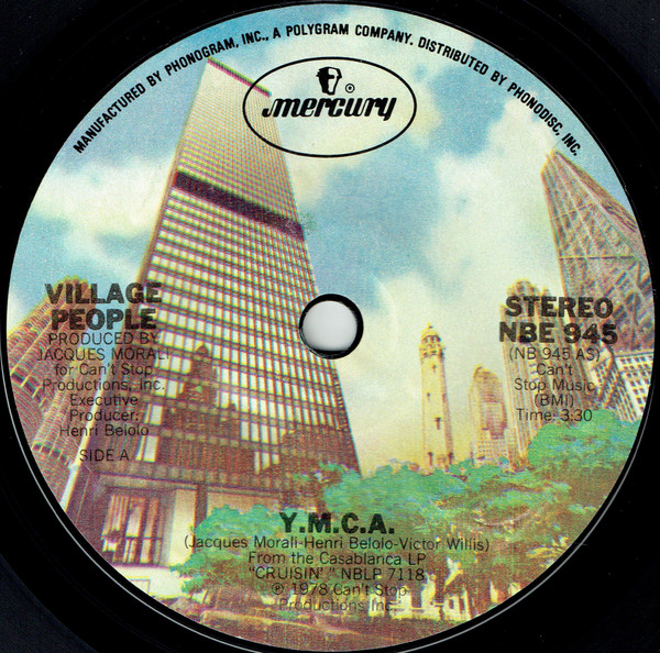 Village People - Y.M.C.A. - Used Vinyl Record 7" image 1