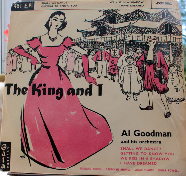 Al Goodman And His O - King And I - Used Vinyl Record 7" image 1