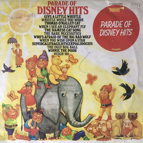 Various - Parade Of Disney Hits - Used Vinyl Record image 1