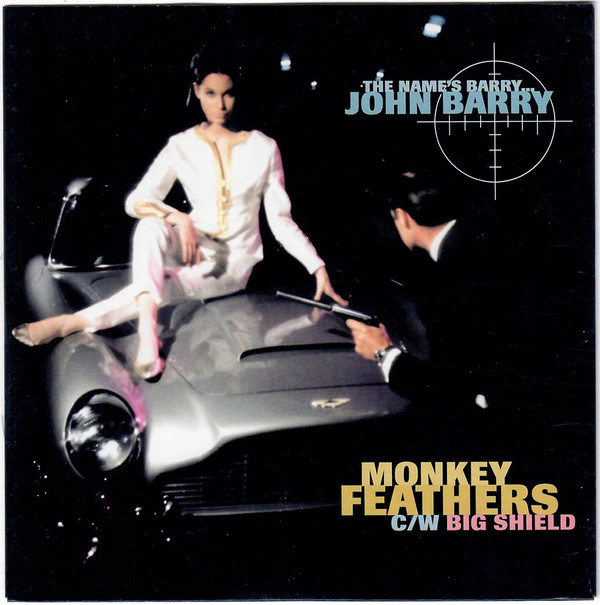 John Barry - Monkey Feathers - Used Vinyl Record 7" image 1