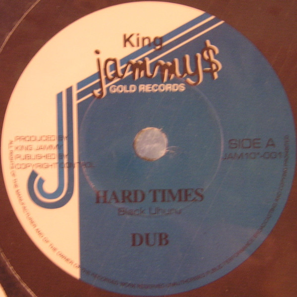 Black Uhuru - Hard Times / Willow Tree - Used Vinyl Record 10" image 1
