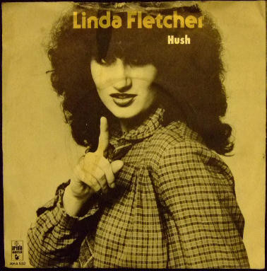 Linda Fletcher - Hush - Used Vinyl Record 7" image 1