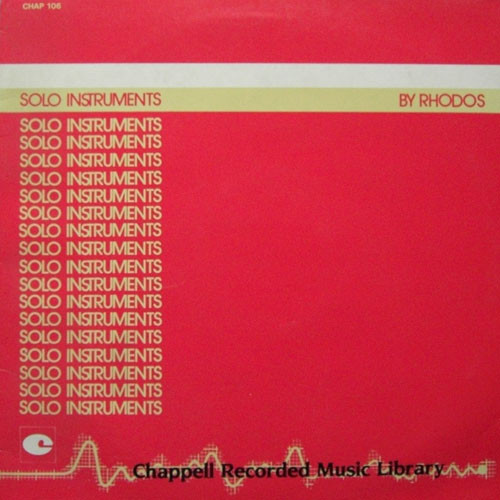 Rhodos - Solo Instruments - Used Vinyl Record image 1