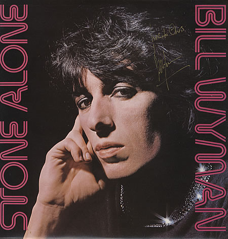 Bill Wyman - Stone Alone - Used Vinyl Record image 1