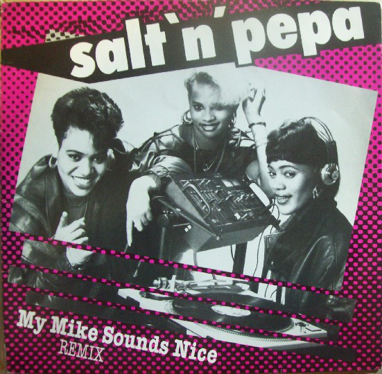 Salt 'N' Pepa - My Mike Sounds Nice - Used Vinyl Record 12" image 1