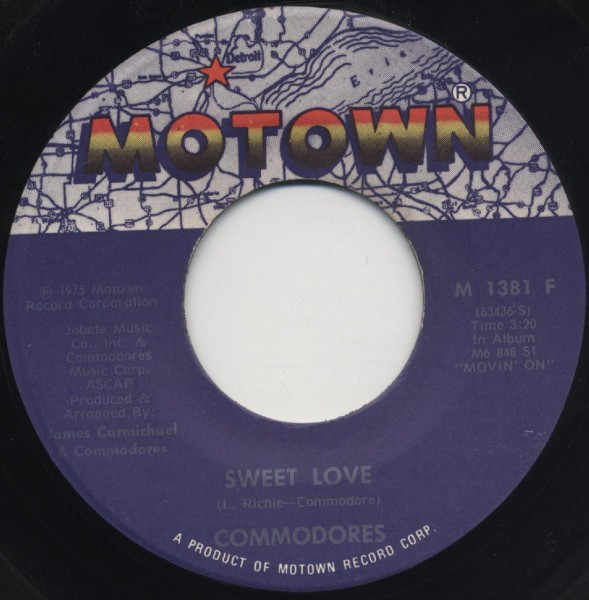 Commodores - Sweet Love / Better Never Than Forever - Used Vinyl Recor image 1