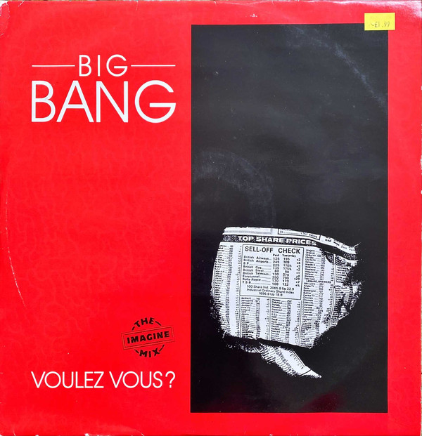 Big Bang - Voulez Vous? (The Imagine Mix) - Used Vinyl Record 12" image 1