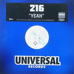 216 - Yeah - Used Vinyl Record 12"