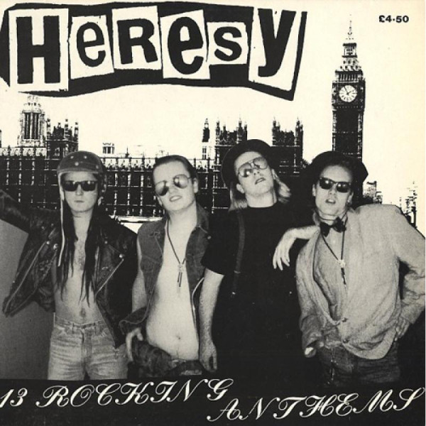 Heresy - 13 Rocking Anthems - Used Vinyl Record image 1
