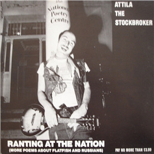 Attila The Stockbrok - Ranting At The Nation - Used Vinyl Record image 1