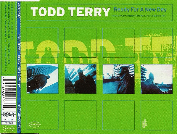Todd Terry - Ready For A New Day - Used CD image 1