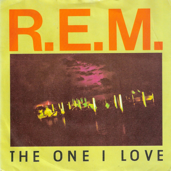 R.E.M. - One I Love - Used Vinyl Record 7" image 1