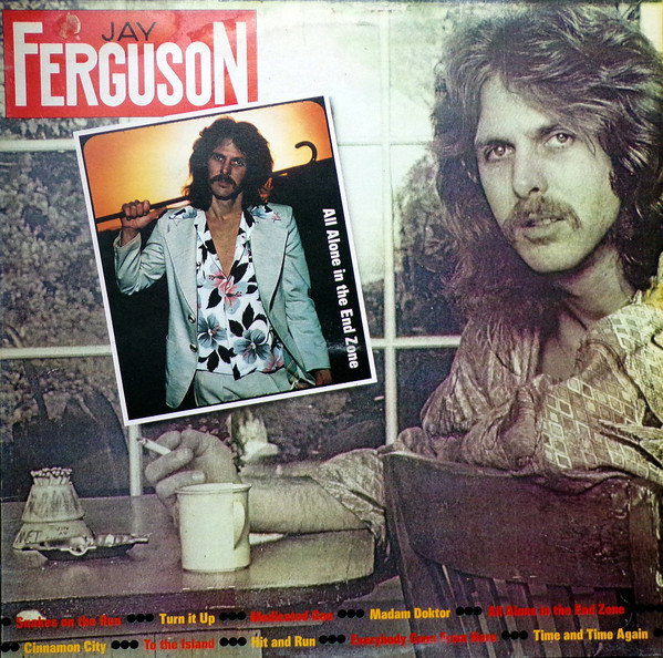 Jay Ferguson - All Alone In The End Zone - Used Vinyl Record image 1