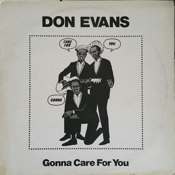 Don Evans - Gonna Care For You / Just Care - Used Vinyl Record 12" image 1