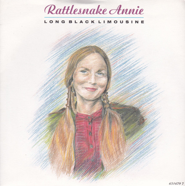 Rattlesnake Annie - Long Black Limousine - Used Vinyl Record 7" image 1