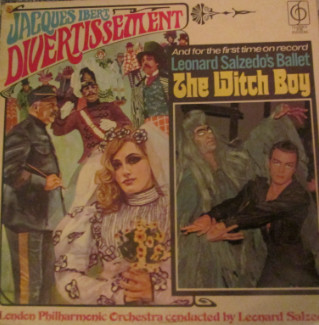 Jacques Ibert - Divertissement / The Witch Boy - Used Vinyl Record image 1