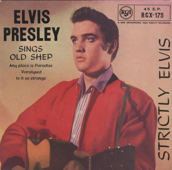 Elvis Presley - Strictly Elvis - Used Vinyl Record 7" image 1