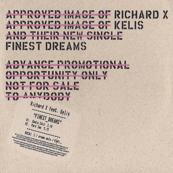 Richard X - Finest Dreams - Used CD image 1