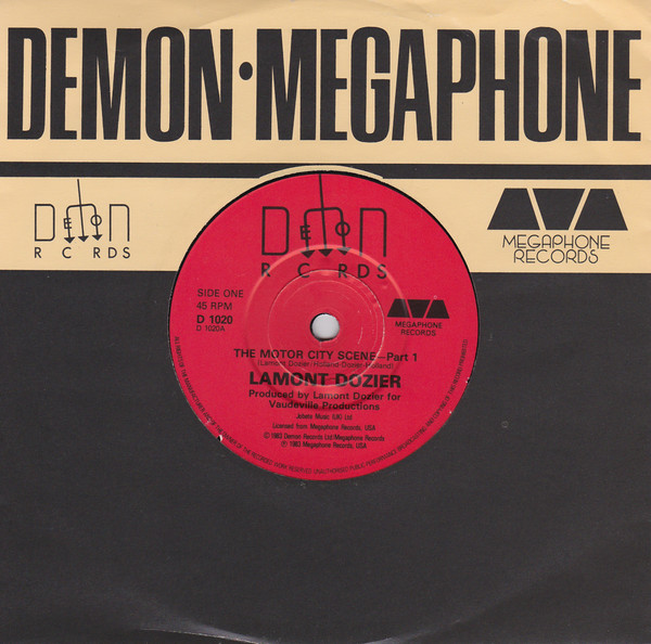 Lamont Dozier - Motor City Scene - Used Vinyl Record 7" image 1